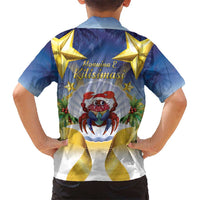 Niue Christmas Hawaiian Shirt Seashell Santa Beach Vibes - Polynesian Pride