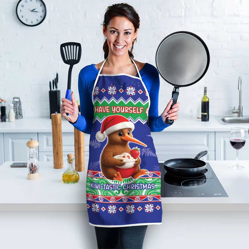 New Zealand Christmas Apron Have Yourself A Kiwi-tastic Christmas - Polynesian Pride