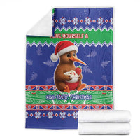 New Zealand Christmas Blanket Have Yourself A Kiwi-tastic Christmas - Polynesian Pride