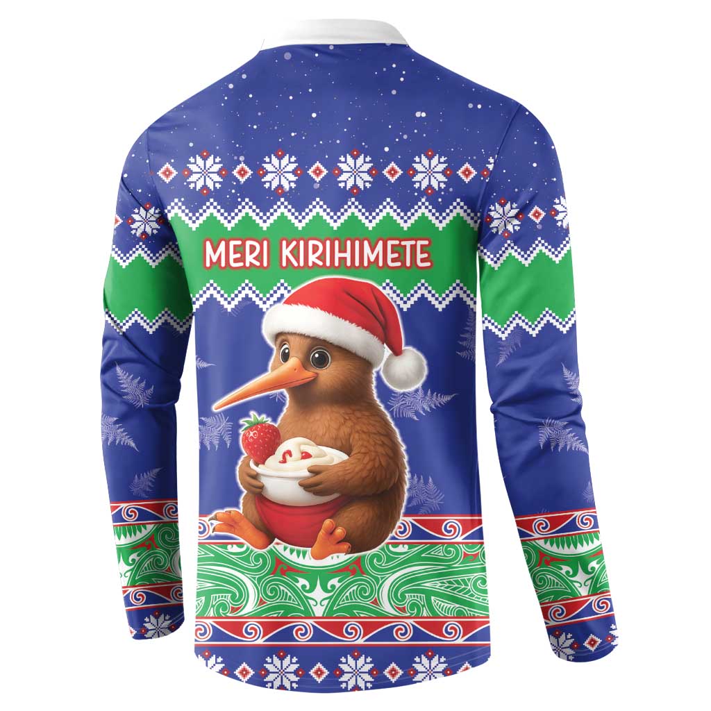 New Zealand Christmas Button Sweatshirt Have Yourself A Kiwi-tastic Christmas - Polynesian Pride