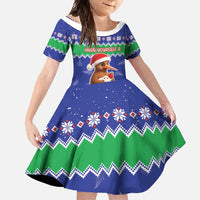 New Zealand Christmas Family Matching Off Shoulder Maxi Dress and Hawaiian Shirt Have Yourself A Kiwi-tastic Christmas - Polynesian Pride