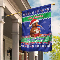 New Zealand Christmas Garden Flag Have Yourself A Kiwi-tastic Christmas - Polynesian Pride