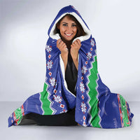 New Zealand Christmas Hooded Blanket Have Yourself A Kiwi-tastic Christmas - Polynesian Pride