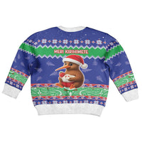 New Zealand Christmas Kid Ugly Christmas Sweater Have Yourself A Kiwi-tastic Christmas - Polynesian Pride