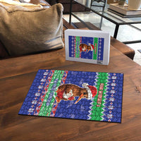 New Zealand Christmas Puzzle Have Yourself A Kiwi-tastic Christmas - Polynesian Pride