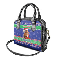 New Zealand Christmas Shoulder Handbag Have Yourself A Kiwi-tastic Christmas - Polynesian Pride