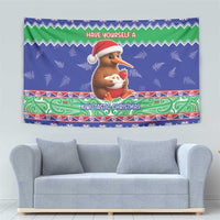 New Zealand Christmas Tapestry Have Yourself A Kiwi-tastic Christmas - Polynesian Pride