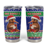 New Zealand Christmas Tumbler Cup Have Yourself A Kiwi-tastic Christmas - Polynesian Pride