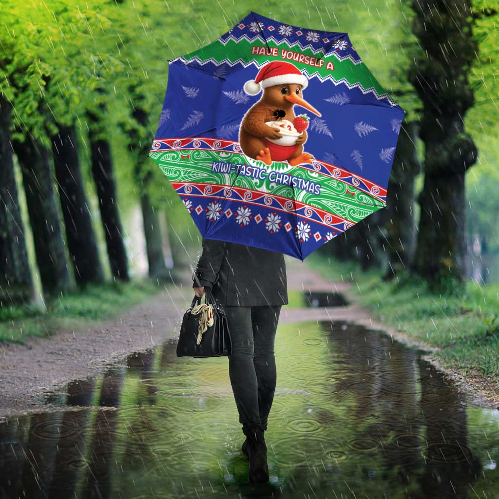 New Zealand Christmas Umbrella Have Yourself A Kiwi-tastic Christmas - Polynesian Pride