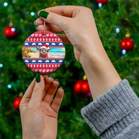 Guam Christmas Ceramic Ornament Felis Pasgua Carabao Santa LT05 - Polynesian Pride