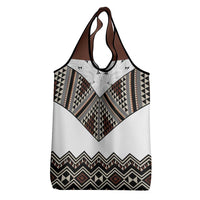 New Zealand Aotearoa Grocery Bag Taniko Art Simple Style