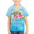 Universal Human Rights Month Family Matching Short Sleeve Bodycon Dress and Hawaiian Shirt Polynesian Style LT05 Son's Shirt Blue - Polynesian Pride