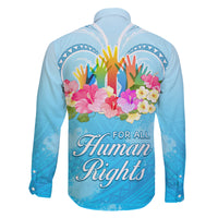 Universal Human Rights Month Family Matching Tank Maxi Dress and Hawaiian Shirt Polynesian Style LT05 - Polynesian Pride