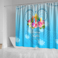 Universal Human Rights Month Shower Curtain Polynesian Style LT05 - Polynesian Pride