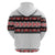 New Zealand Aotearoa Hoodie With Kowhaiwhai Pattern Red Version LT05 - Polynesian Pride