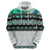 New Zealand Aotearoa Hoodie With Paua Shell Kowhaiwhai Pattern LT05 - Polynesian Pride