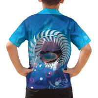 New Zealand Matapouri Beach Landscape Family Matching Summer Maxi Dress and Hawaiian Shirt