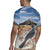 New Zealand Mount Taranaki Landscape Rugby Jersey Kokako Bird Polynesian Style