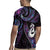 New Zealand Aotearoa Rugby Jersey Maori Manaia Paua Shell Glitter Purple