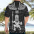 Custom New Zealand Maori Taiaha Hawaiian Shirt Tiki Warrior Black LT05 - Polynesian Pride