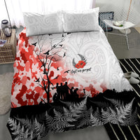Kei Wareware Tatou New Zealand ANZAC Day Bedding Set Lest We Forget LT05 - Polynesian Pride