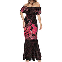 Alofa Samoa Valentine Red Mermaid Dress Love Is The Greatest Thing