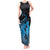 Alofa Samoa Valentine Blue Tank Maxi Dress Love Is The Greatest Thing