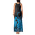 Alofa Samoa Valentine Blue Tank Maxi Dress Love Is The Greatest Thing