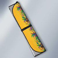 Aloha Hawaii Mardi Gras Auto Sun Shade Gold Style