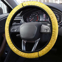 Hawaii Mardi Gras Steering Wheel Cover Plumeria Lei Beads Glitter Style