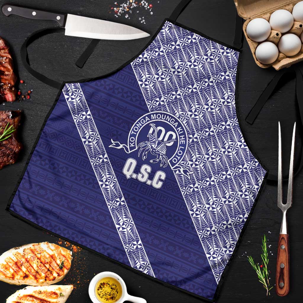 Tonga Queen Salote College Apron 100 Years Anniversary Navy Color