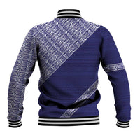 Tonga Queen Salote College Baseball Jacket 100 Years Anniversary Navy Color
