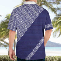 Tonga Queen Salote College Hawaiian Shirt 100 Years Anniversary Navy Color