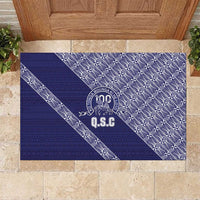 Tonga Queen Salote College Rubber Doormat 100 Years Anniversary Navy Color