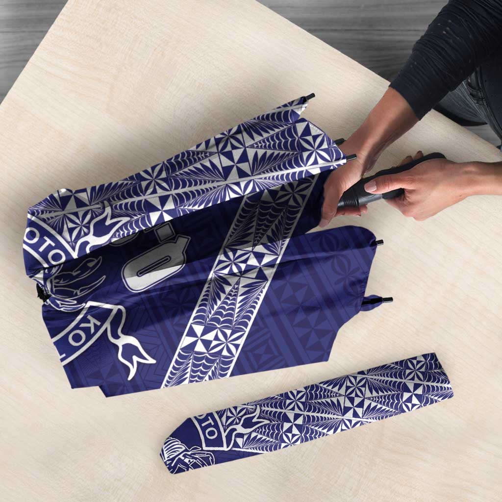 Tonga Queen Salote College Umbrella 100 Years Anniversary Navy Color