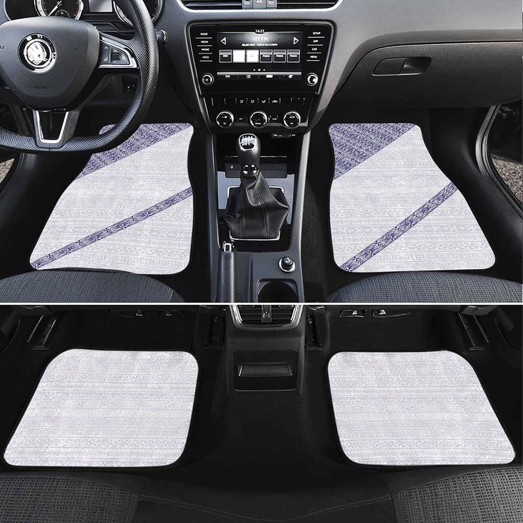 Tonga Queen Salote College Car Mats 100 Years Anniversary White Color