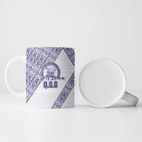 Tonga Queen Salote College Ceramic Mug 100 Years Anniversary White Color