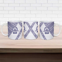 Tonga Queen Salote College Ceramic Mug 100 Years Anniversary White Color