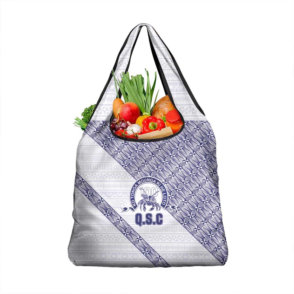 Tonga Queen Salote College Grocery Bag 100 Years Anniversary White Color