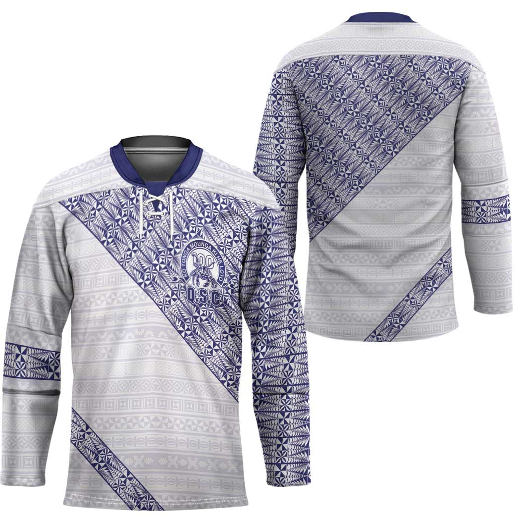 Tonga Queen Salote College Hockey Jersey 100 Years Anniversary White Color