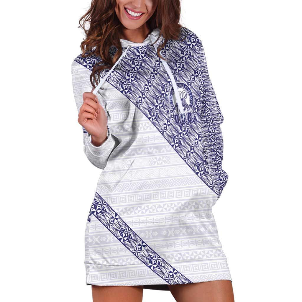 Tonga Queen Salote College Hoodie Dress 100 Years Anniversary White Color