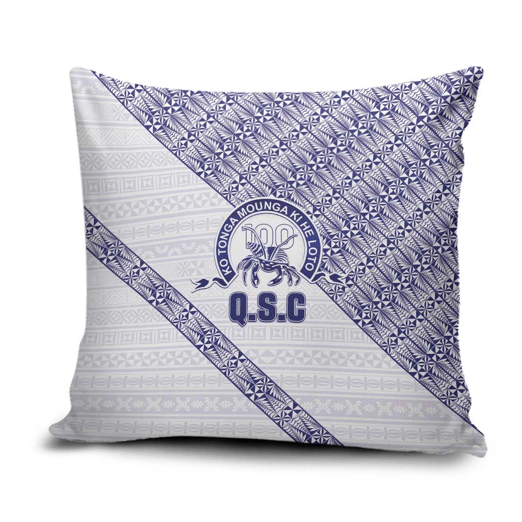 Tonga Queen Salote College Pillow Cover 100 Years Anniversary White Color