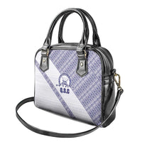 Tonga Queen Salote College Shoulder Handbag 100 Years Anniversary White Color