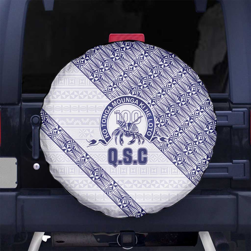 Tonga Queen Salote College Spare Tire Cover 100 Years Anniversary White Color
