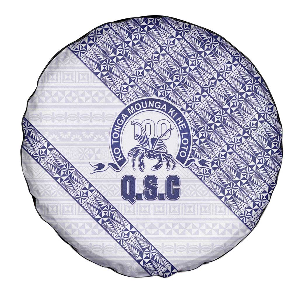 Tonga Queen Salote College Spare Tire Cover 100 Years Anniversary White Color
