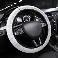 Tonga Queen Salote College Steering Wheel Cover 100 Years Anniversary White Color