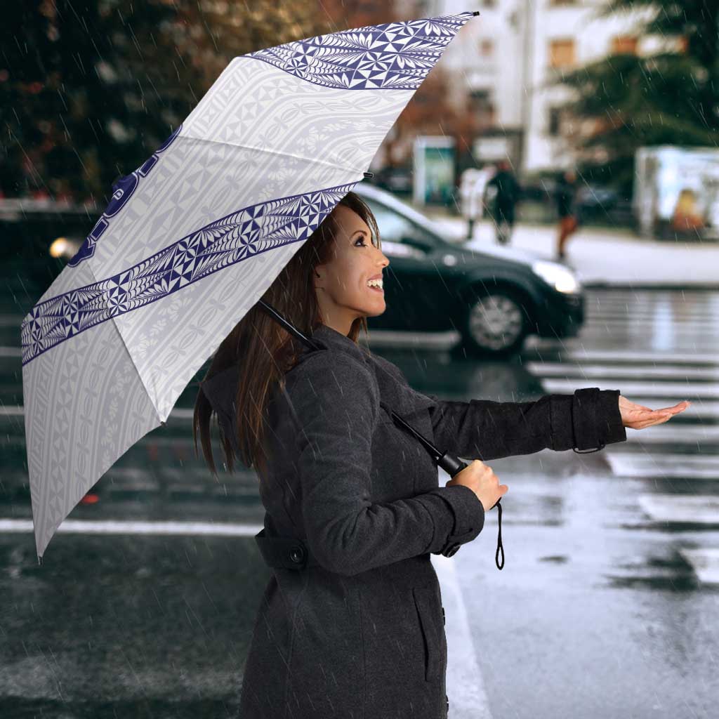Tonga Queen Salote College Umbrella 100 Years Anniversary White Color