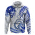 Polynesia Paisley Hoodie Mix Navy Polynesian Pattern LT05 Pullover Hoodie Navy - Polynesian Pride