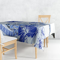 Polynesia Paisley Tablecloth Mix Navy Polynesian Pattern