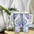 Polynesia Paisley Tumbler With Handle Mix Navy Polynesian Pattern